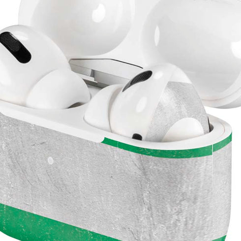Nigeria Flag Distressed AirPods Skins